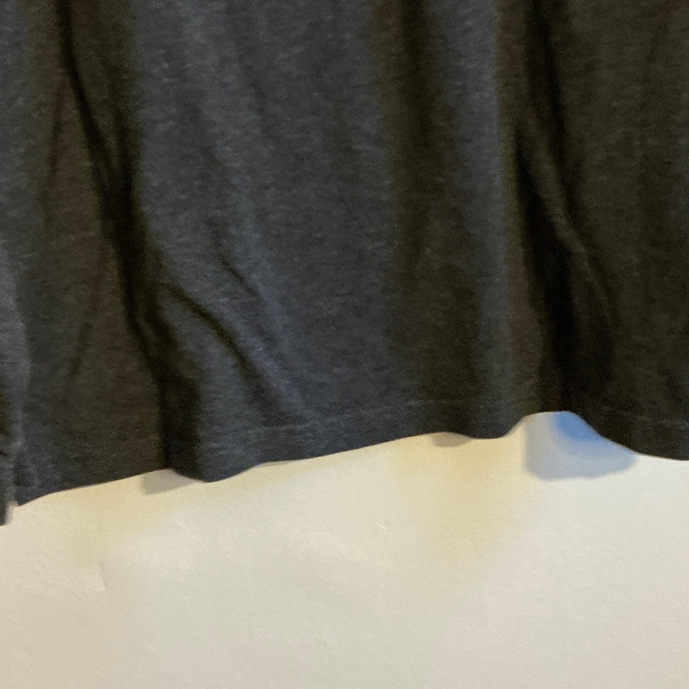 Carhartt Men's Charcoal Long Sleeve Tee with Gold Logo - Picture 3 of 5
